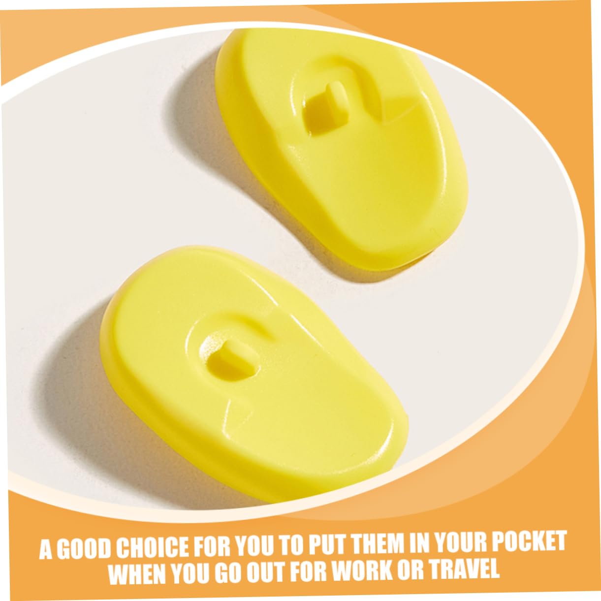 FOMIYES 3 Pair Silicone Hair Dye Earmuffs for Ear Protection Heat Shield Noise Reduction Washable Styling Tool Accessory