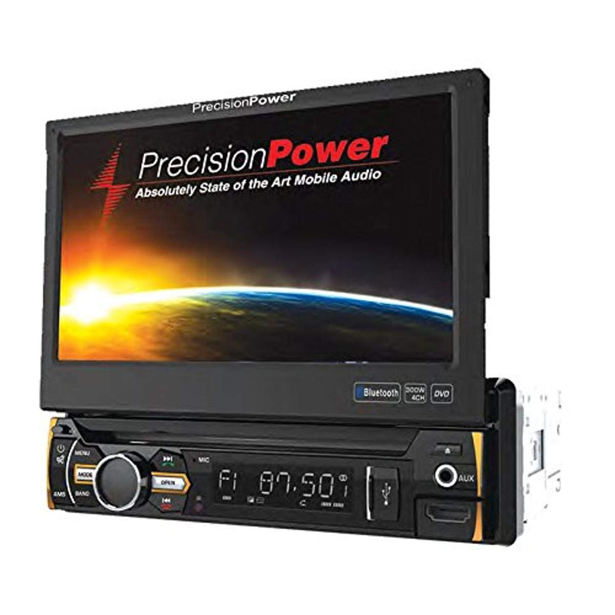 (未使用･未開封品)　Precision Power 1-din DVD/CD/mp3?/AM/FM液晶ディスプレイ付き受信機/Bluetooth/MobileLink PVI.171HB kmdlckf Precision Power 1-din DVD/CD/mp3?/AM/FM液晶ディスプレイ付き