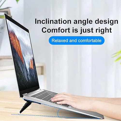 Miniatura 3 de STOBOK 2 unids Soporte de enfriamiento Soporte Elevador Led Tablet Limpiador De Tablet Soporte de Refrigeración Soporte de Mesa Notebook Riser