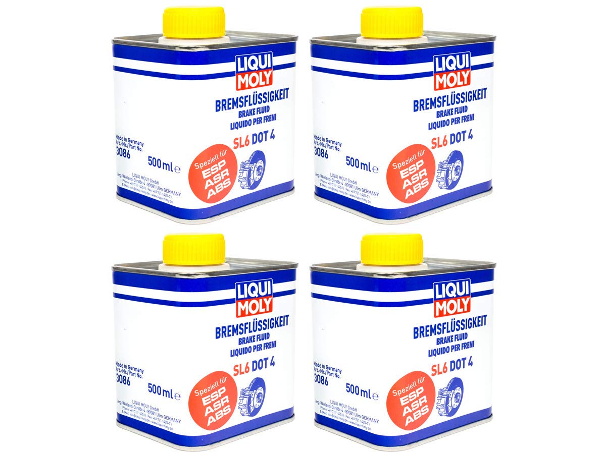 Bremsflüssigkeit LIQUI MOLY SL6 DOT-4 4 X 500 ml