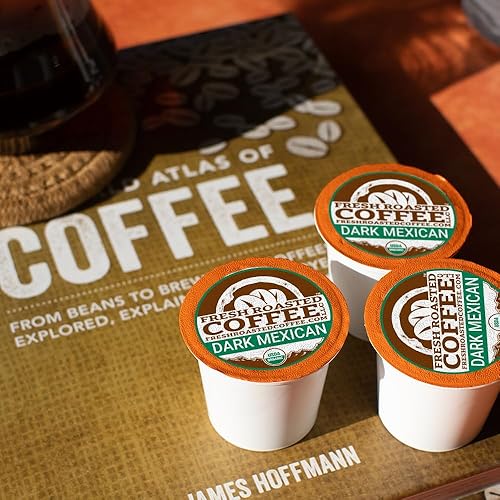 Miniatura 6 de Café Fresco Tostado, Orgánico Oscuro Mexicano  Mold & Myco 3ra Parte Testado, Orgánico USDA, Kosher  Tostado Oscuro 24 Cápsulas para Cafeteras K Cup