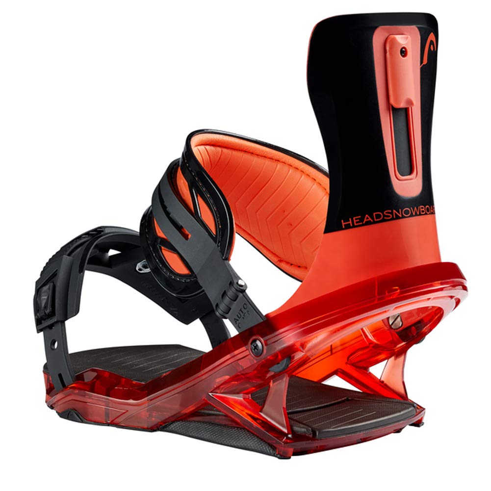 HEAD FX Two Easy Adjusting all-Mountain Attacchi Snowboard, Unisex, Rosso, S