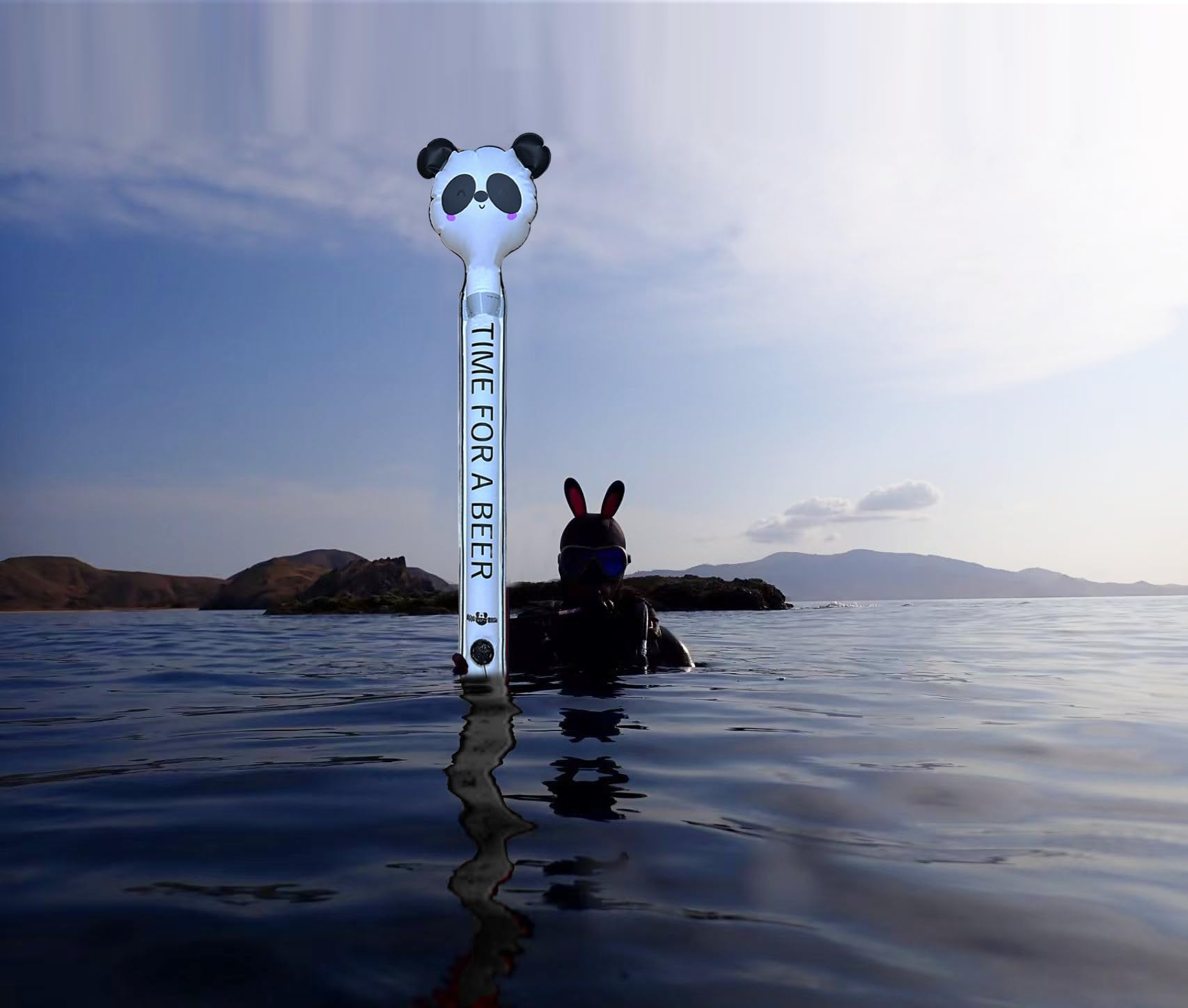 GetWetStore Silicone Mouthpiece w/Color Tab Replacement Scuba Regulator Comfort Fit Mouth Piece (Clear/Orange)