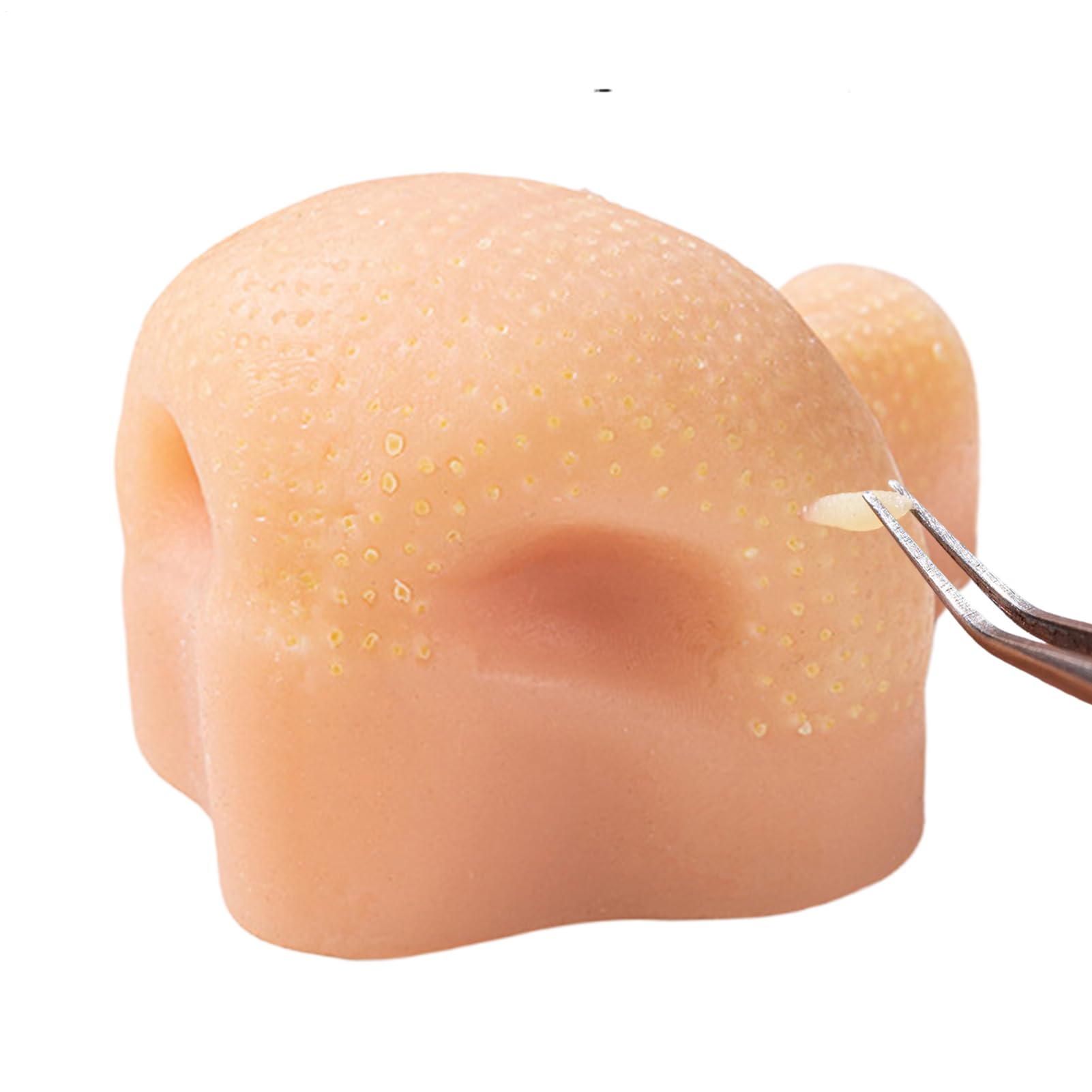 Dewireaey Pimple Pop Toy, Silicone Interactive Pimple Squeeze Toy, Stress Reliever Reusable Nose Game for Adults Kids Boy Girls Classroom Workplace Boredom Waiting Rooms Desk Travel