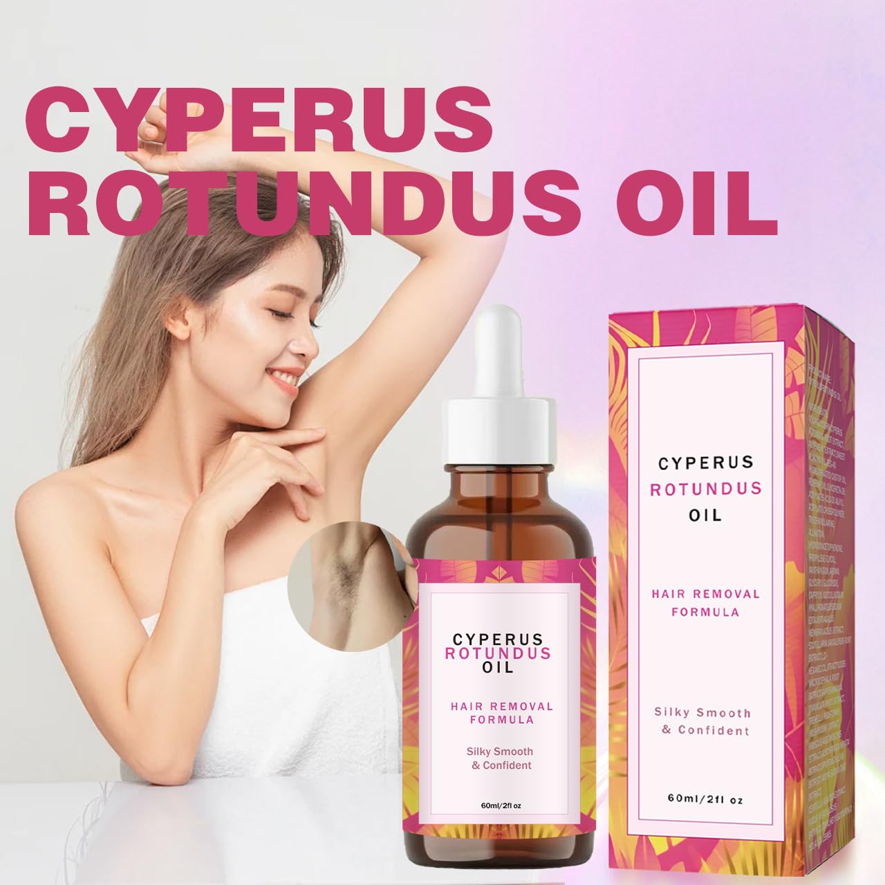 Caramela Beauty Cyperus Rotundus Oil 2.0 / Caramela Beauty Cyperus Rotundus Oil for Hair Removal