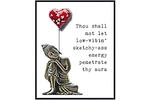 Buddha Statue Wall Art - Zen Decor - Spa Room Decor