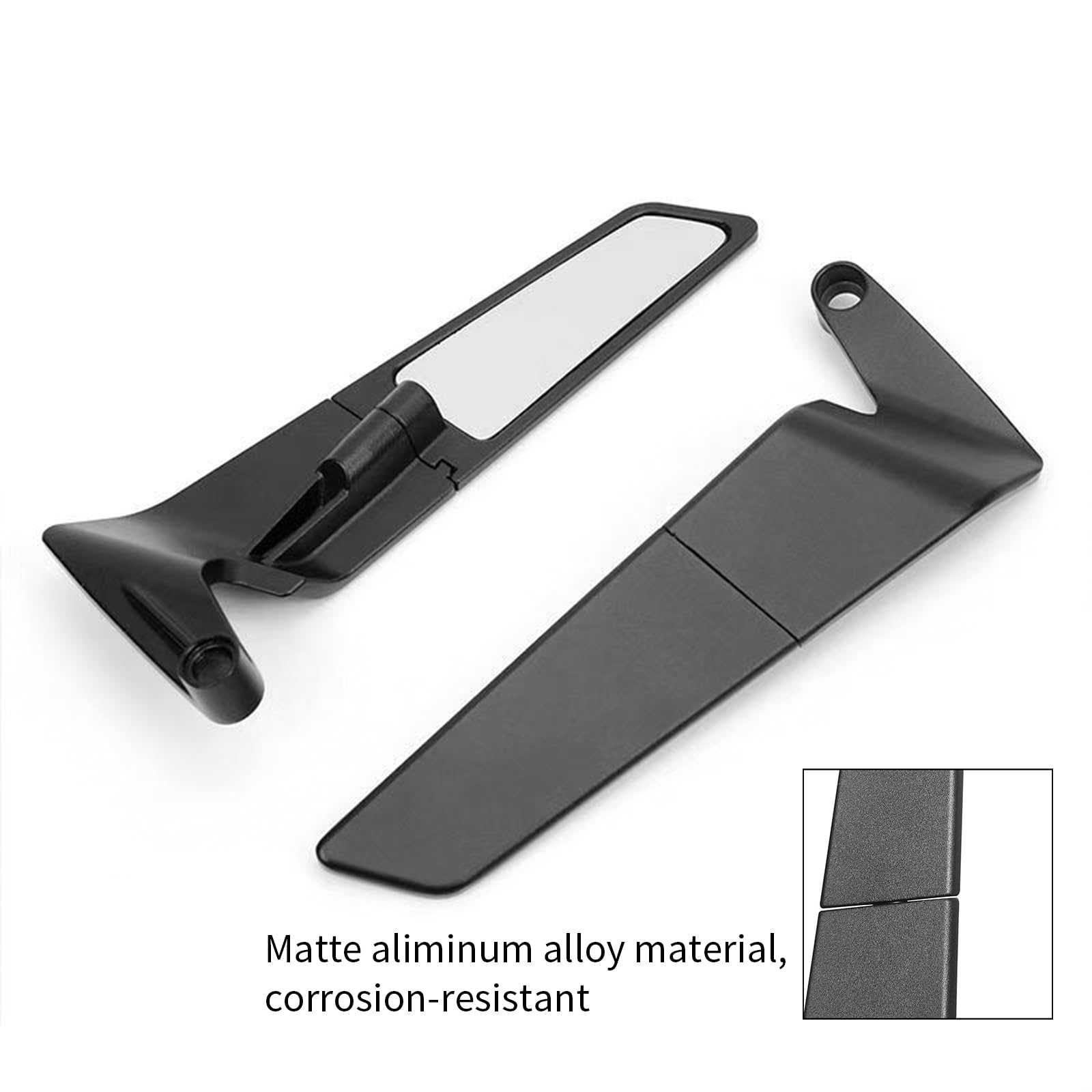 retroviseur moto embout de guidon, rétroviseur moto embout de guidon, rétroviseurs latéraux Stealth Wind pour Z650 Z900 Z1000 Duke 390 790 1290 MT07 MT09
