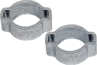 Vista 11 de 20 clips de manguera de oreja ajustables de 0.27 a 0.27 pulgadas, abrazadera de manguera de dos orejas, abrazaderas de manguera de doble oreja