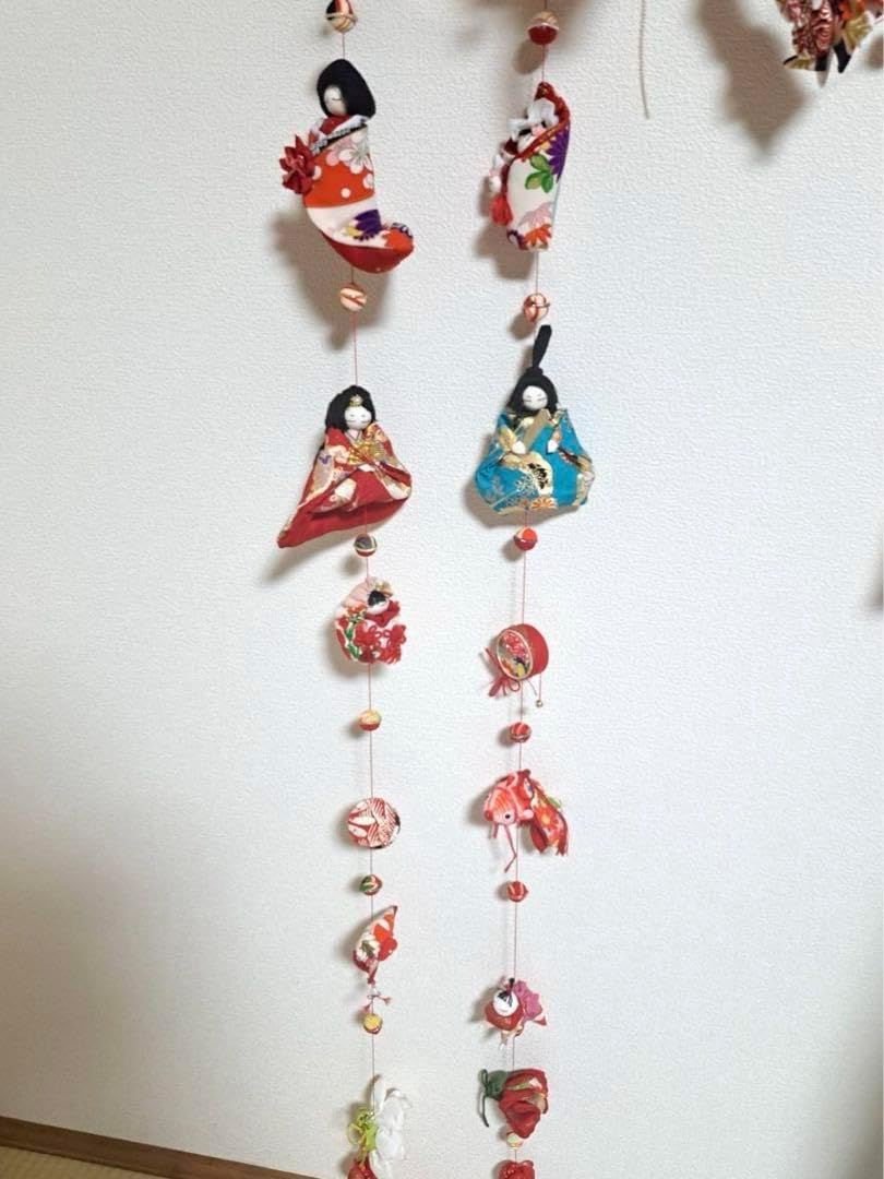 吊るし飾り特大 お正月、吊るし雛、十二支、ひな祭り、節句、五