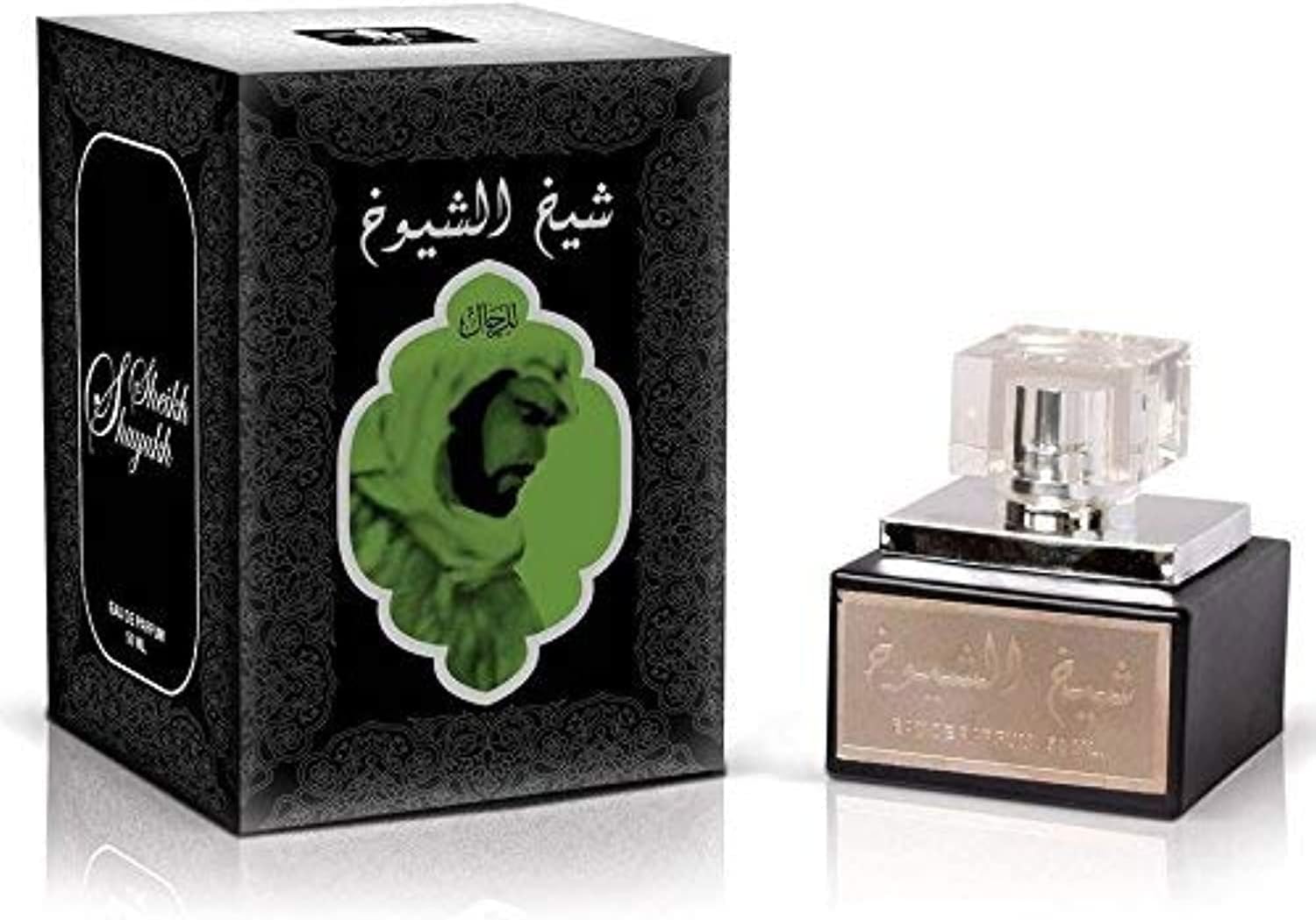 Lattafa Sheikh Al Shuyukh Eau De Parfum For Men, 50ml with Deodorant 50 ml