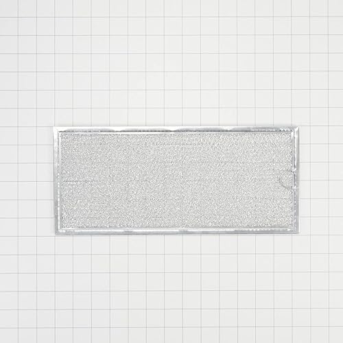 Miniatura 2 de Whirlpool Filtro de grasa original 6802A OEM para microondas de gama alta - Reemplaza 1373175, 20-6802, 200206802, 206801, 206802, 4393691, 4393790,