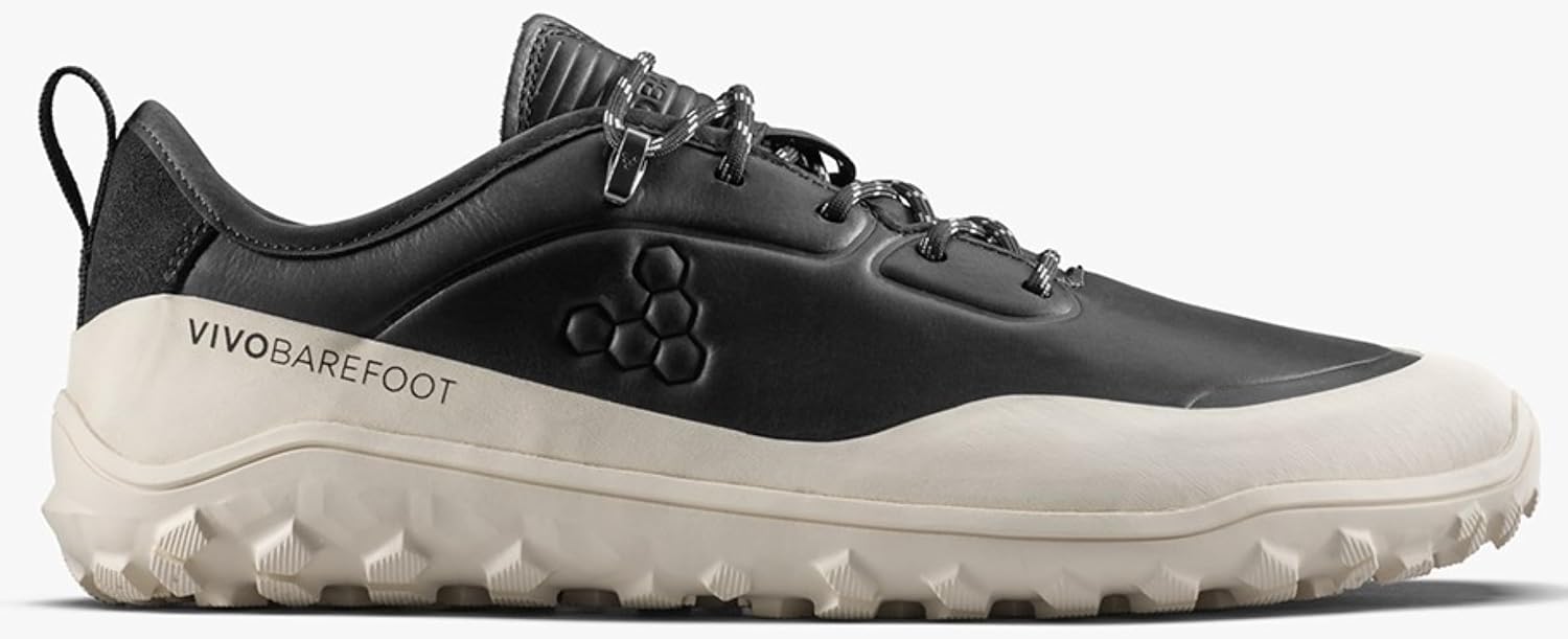 Vivobarefoot Men's Tracker Leather All Terrain Low Hiking Shoe