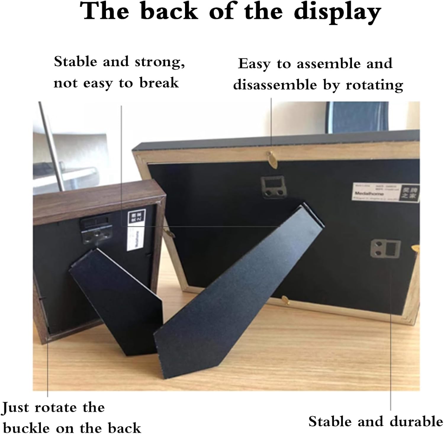 スポーツメダル3Dボックスフォトフレーム、メダル用シャドーボックス、写真とメダルディスプレイフレーム、メダルディスプレイシャドーボッ