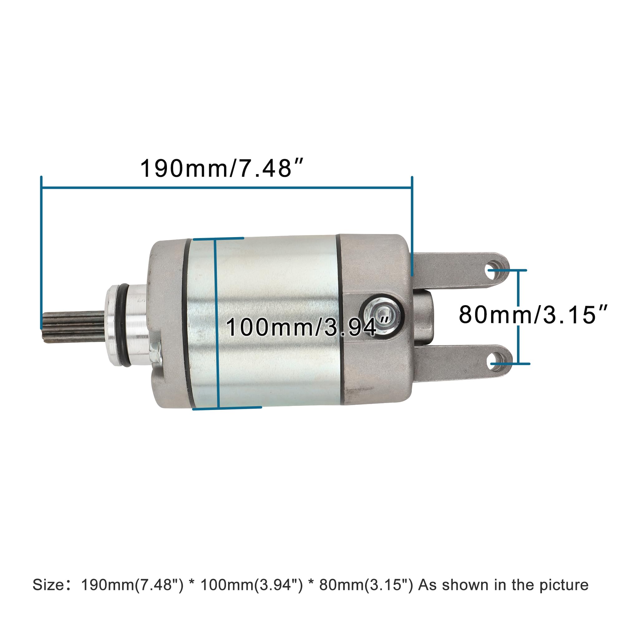 GOOFIT Inicio eléctrico Accesorios del motor Ajuste del motor Reemplazar Para YZF R6 YZF R6S FZ6 1999-2009 5EB-81890-00-00