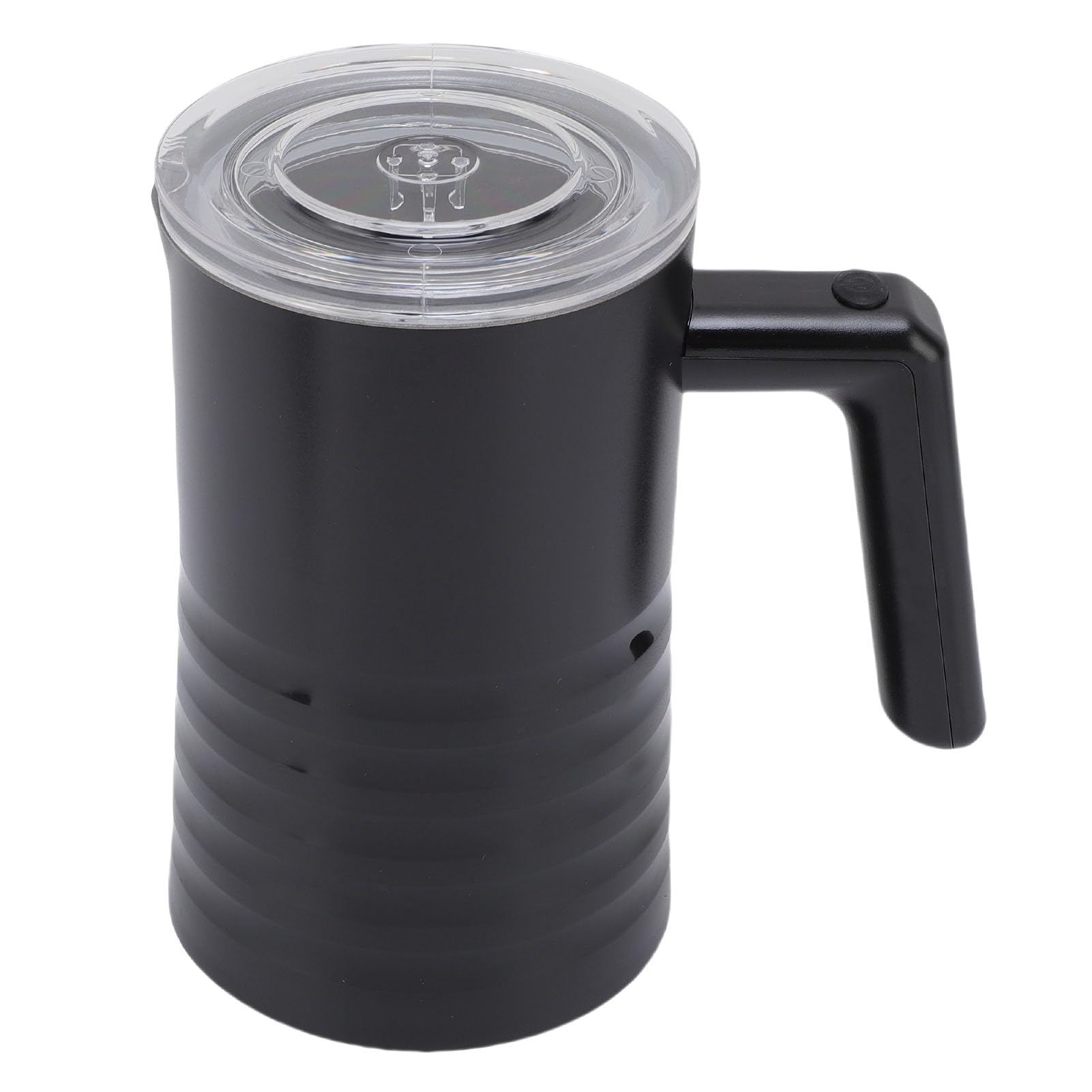 YUYTE Electric Milk Frother 4-w-1 Ciepłe i Zimne Mleko Foamer do Kawy Latte Cappuccino Gorąca Czekolada z Cichym Motorowym miotaczką 160 Ml Piegi Ogrzewanie 350 Ml (wtyczka UE 220V)
