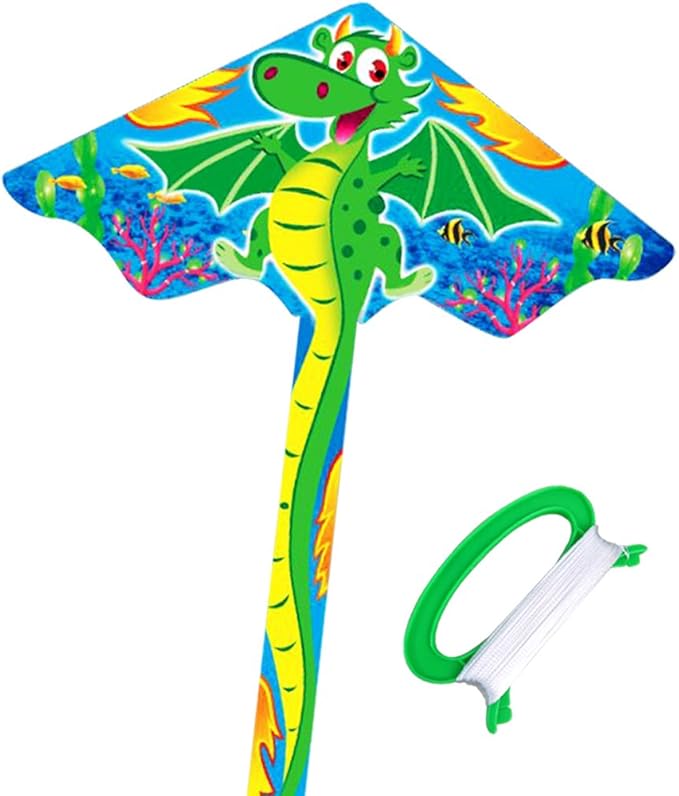 HENGDA KITE Kites for Kids Children Lovely Cartoon Dragon