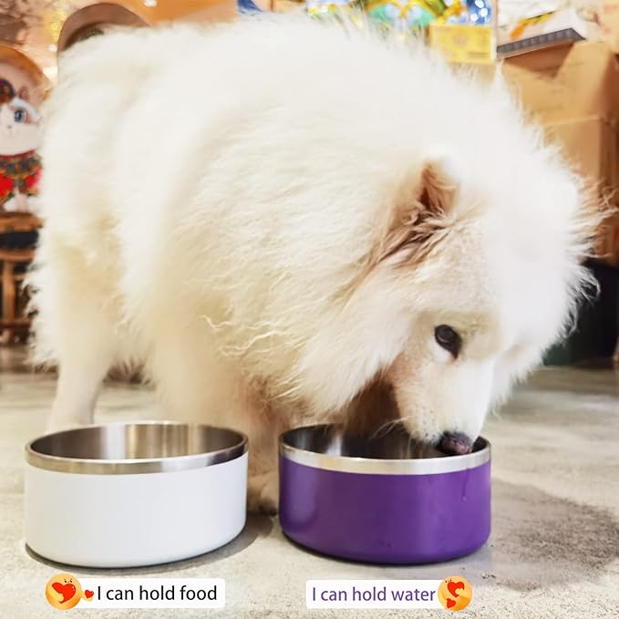 Comedero para Perros Acero Inoxidable Antideslizante 64 oz miniatura 6