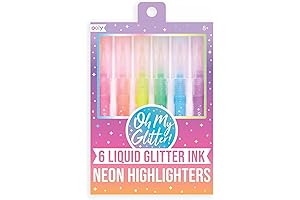 Crayola Glitter Highlighter Oh My! Glitter Highlighters 6ct