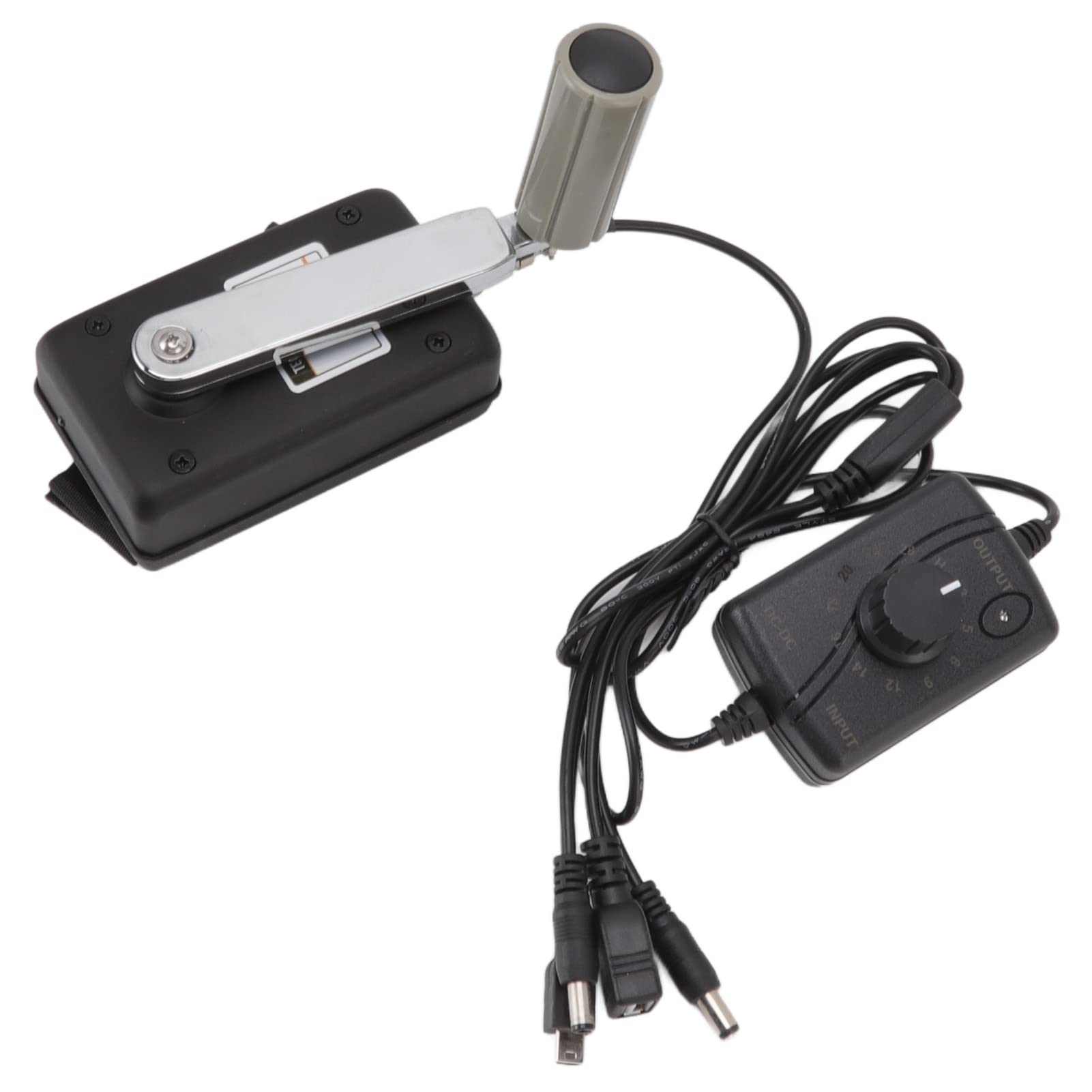 Generatore a manovella Generatore di corrente manuale portatile ad alta efficienza da 30 W per escursioni di campeggio di emergenza all'aperto Design compatto leggero in le