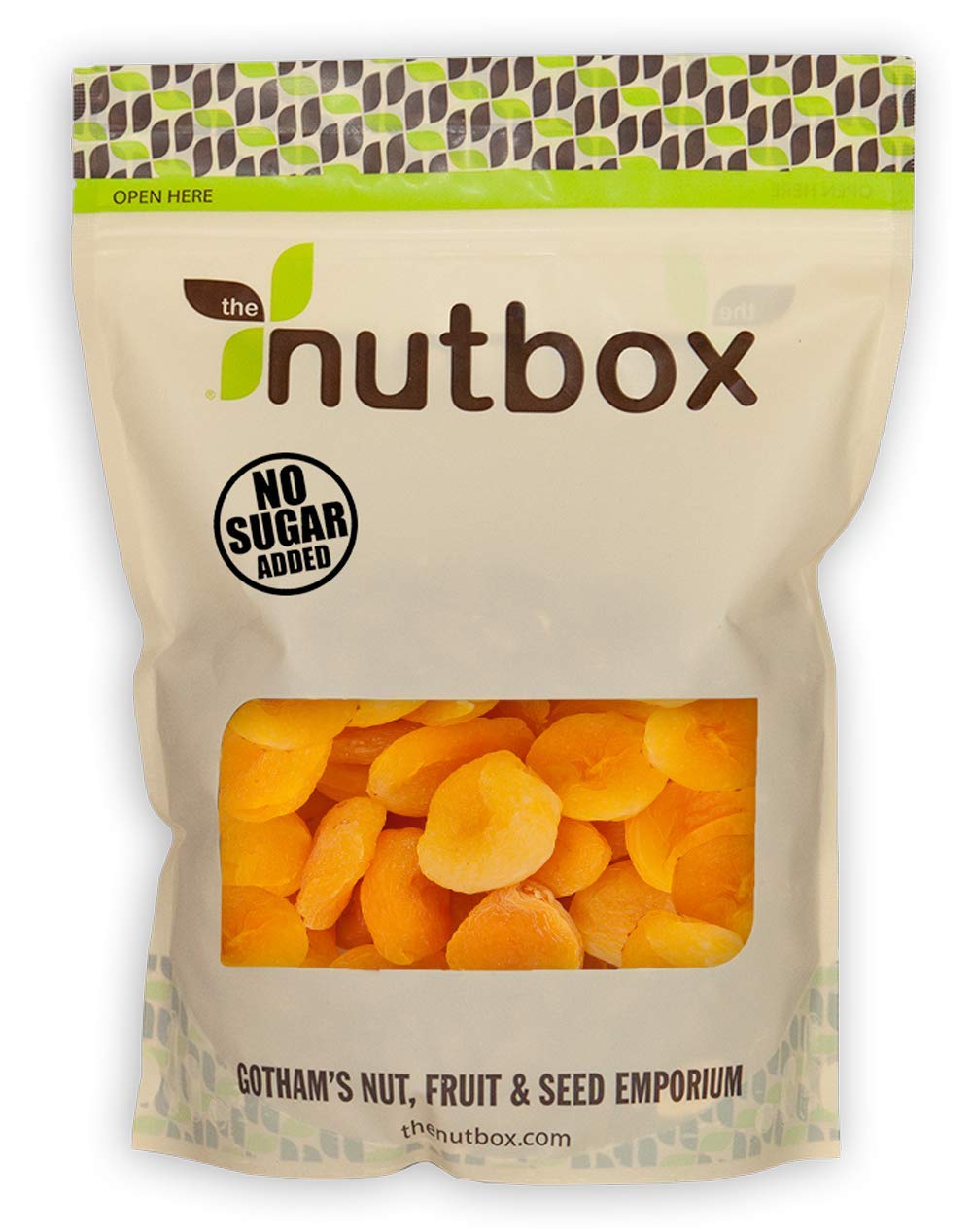 Nutbox | Dried Apricots Turkish | 2 pounds (32 ounces), No Added Sugar, Naturally Sweet, Gluten Free, Good Source of Vitamin E and Potassium Packed fresh in Resealable Bulk Bags