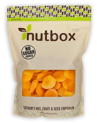 Miniatura 3 de Nutbox Albaricoques secos turcos | 2 libras (32 onzas), sin azúcar añadida, naturalmente dulce, sin gluten, buena fuente de vitamina E y potasio