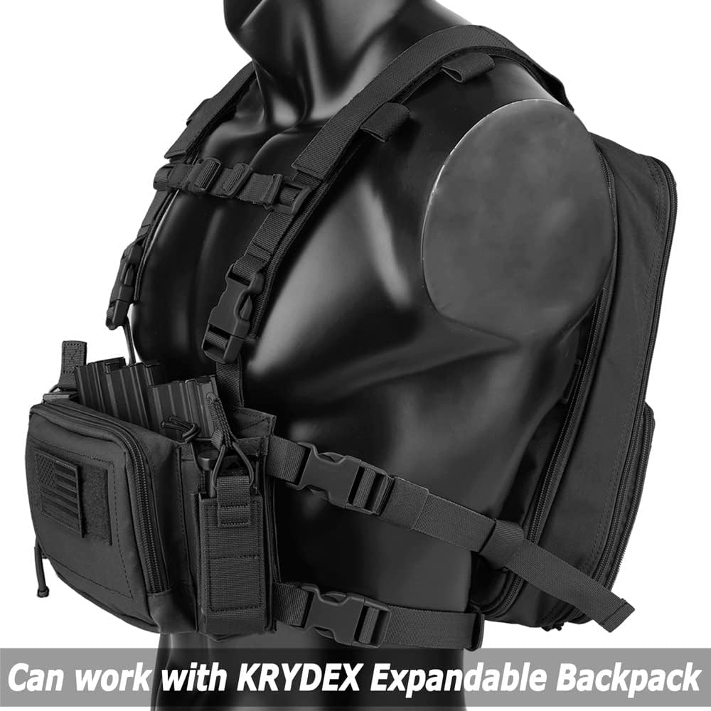 Amazon.com : KRYDEX Tactical Chest Rig with Triple 5.56/7.62 Mag Amazon.com : KRYDEX Tactical Chest Rig with Triple 5.56/7.62 Mag