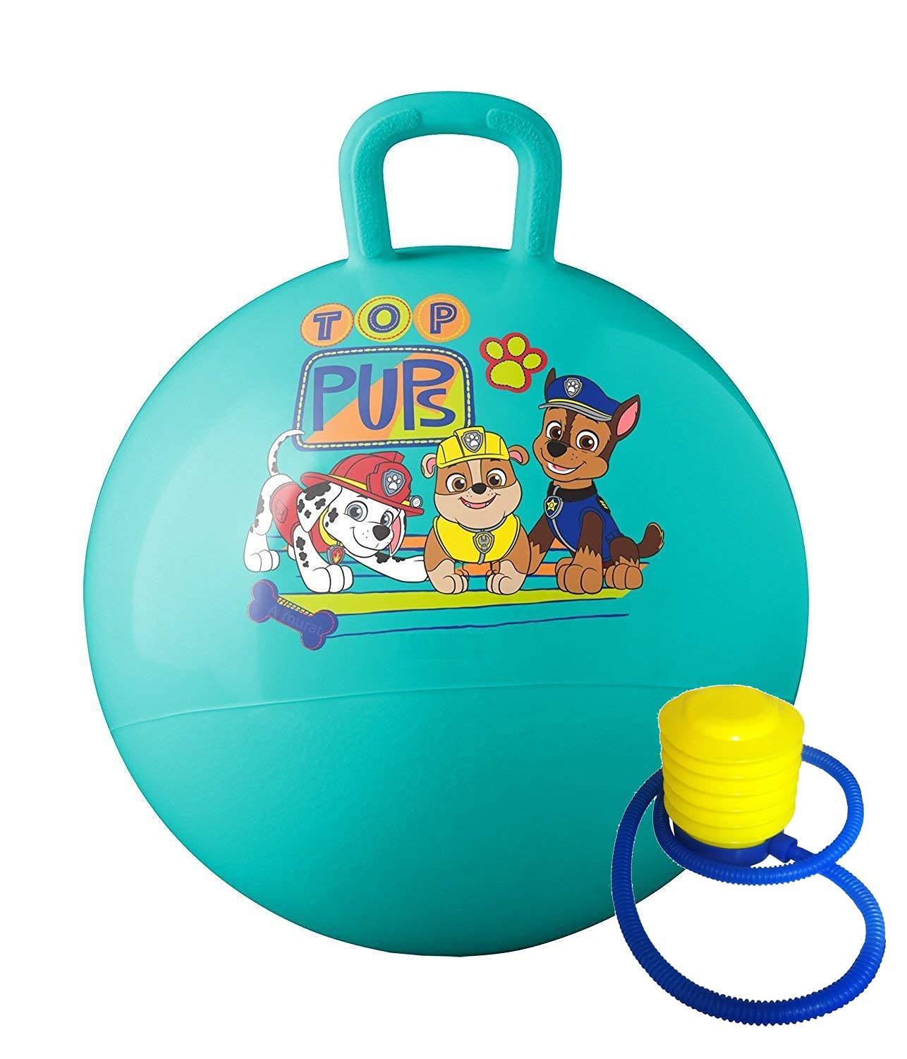 ALMURAT Inflatable Jumping Hopper Bouncing Ball with Comfortable Handle for Kids (2 to 5 Years, Multicolor) 45 cm (B094MX6WBX) Amazon Price History, Amazon Price Tracker