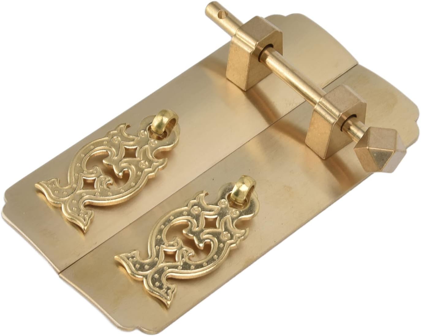 Oriental Wardrobe Knobs Chinese Antique Durable Brass Wardrobe Knobs