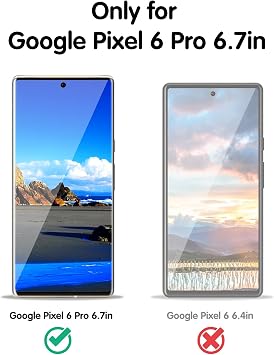 電話ケース Google Pixel 6 Pro 6.7インチ用 Pixel 6 6.4インチには非対応 フィンガーリング カーマウント キックスタンド付き 落下防止 耐衝撃 高耐久保護 1パック ブルー