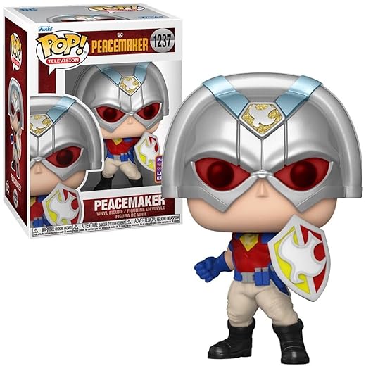 Sale Funko Pop! Tv: Peacemaker - Peacemaker With Shield - Collectable Vinyl Figure - Gift Idea - Official Products - Toys For Kids &Amp; Adults - Tv Fans