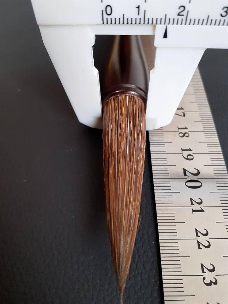 広島県伝統工芸品熊野筆　ダルマ支那竹天尾筆10号 広島県伝統工芸品熊野筆 ダルマ支那竹天尾筆10号