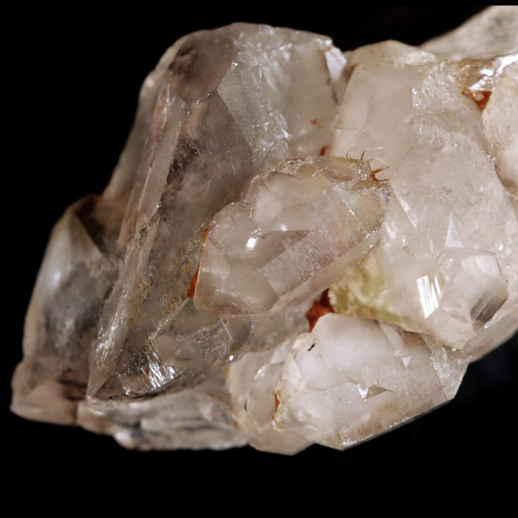 Amazon.co.jp: ジャカレー 水晶 クラスター 96g ブラジル産 原石 ワニ