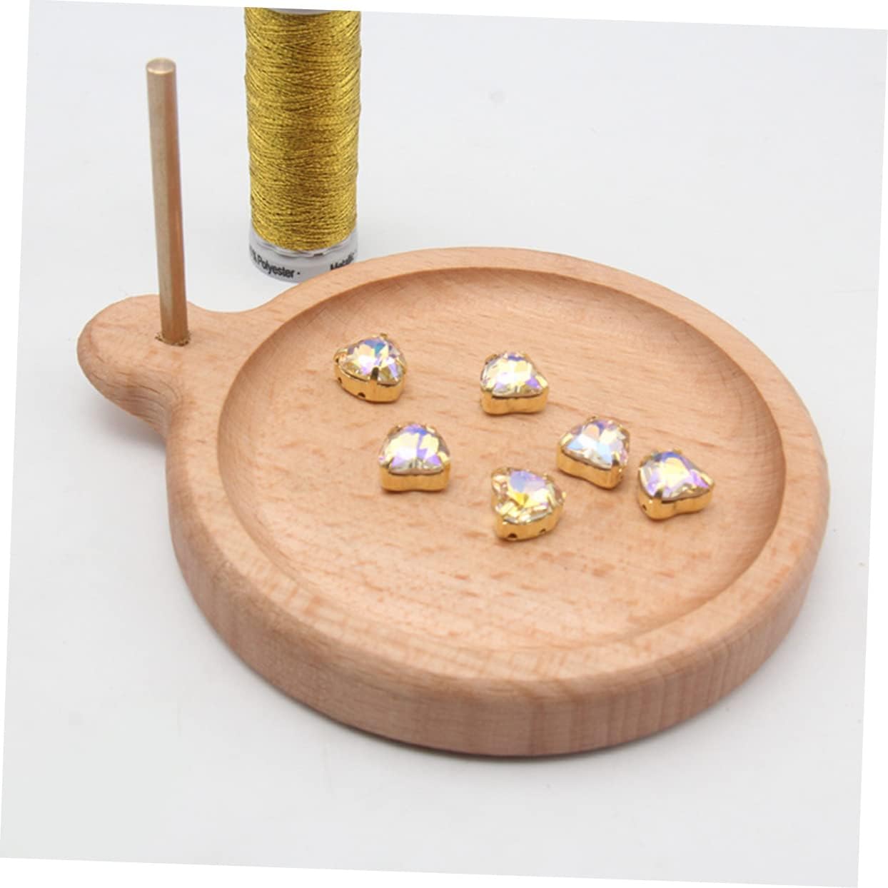 Didiseaon Bead Organizer Tray Beading Storage Spool Holder for Jewelry Making Efficient Design for Diy Necklaces and Bracelets Crafting Projects