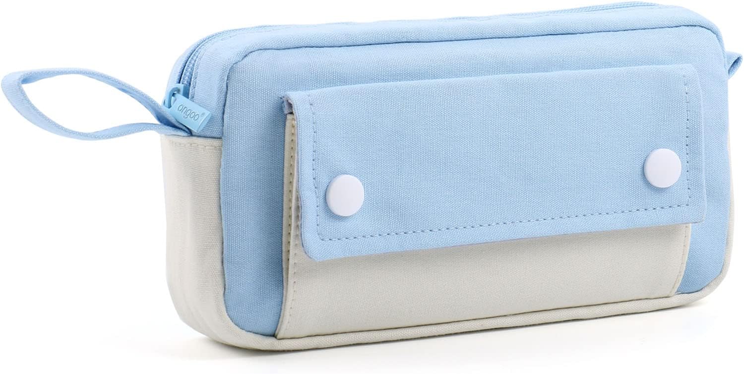 Multifunctional Pencil Case, Large Capacity Stationery Bag Adult, Pen Pencil Pouch with Portable Handle
