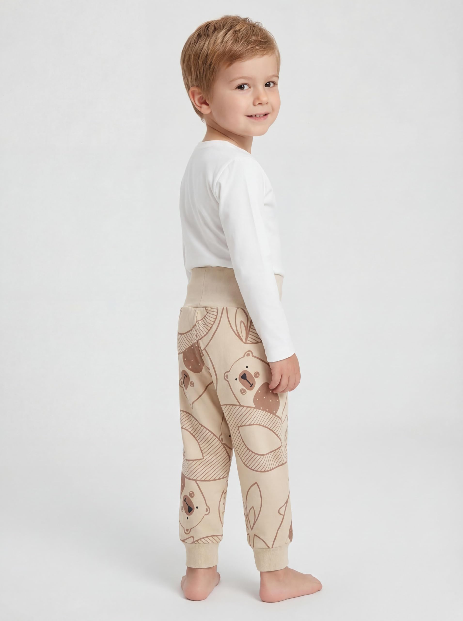 TupTam Pantalones Bebé 5 Unidades – Pantalón Algodón Suave para Bebé Niño y Niña, Certificación Oeko-Tex — view 4