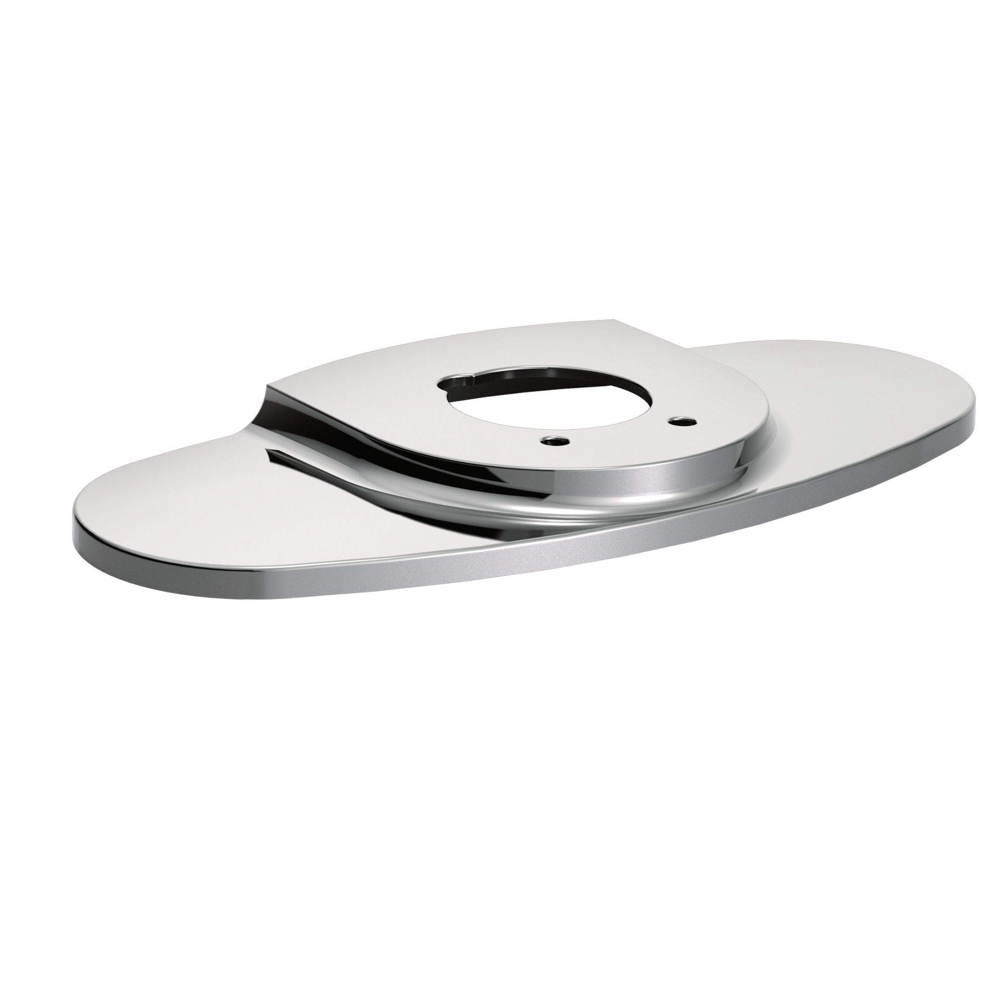 Moen 99557 MPOWER cache-trou de 10,2 cm en chrome de qualité supérieure
