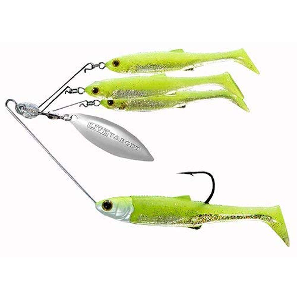 does target sell fishing lures Tackle Baitball Rig Large Chartreuse-Silver : Sports & Outdoors And even the fins Color:BONE Sale Reels Strike King Red Eye