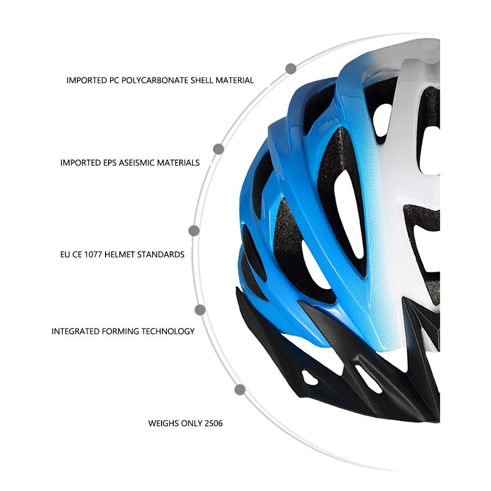 Super Leggero Casco Bici con Bluetooth,Erwachsene Regolabile Casco Bicicletta con Visiera Magnetica Staccabile,Professionale Casco da Bici per Montagna e Strada Uomini Donne