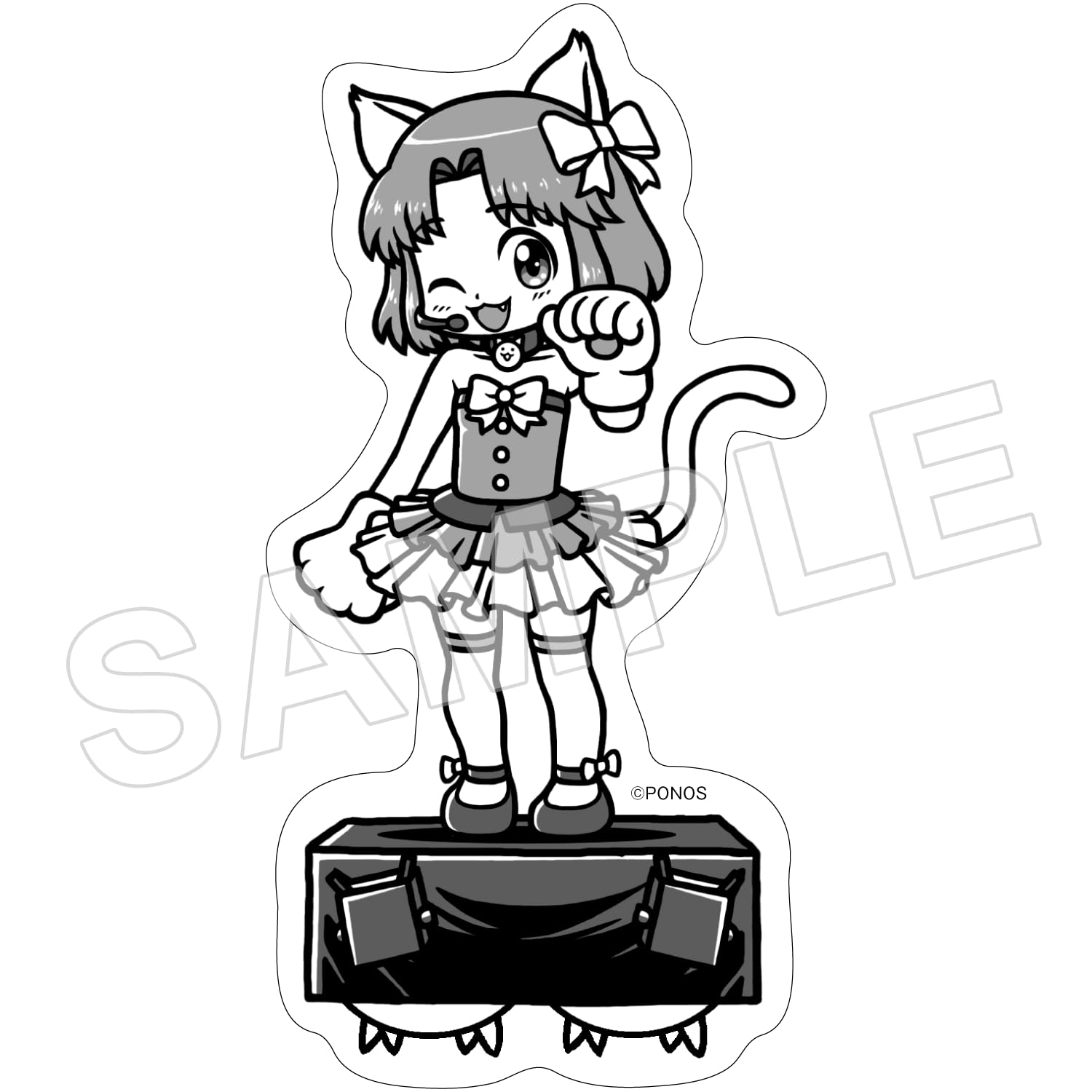 Amazon | にゃんこ大商店オリジナル ステッカーセット もねこ にゃんこ