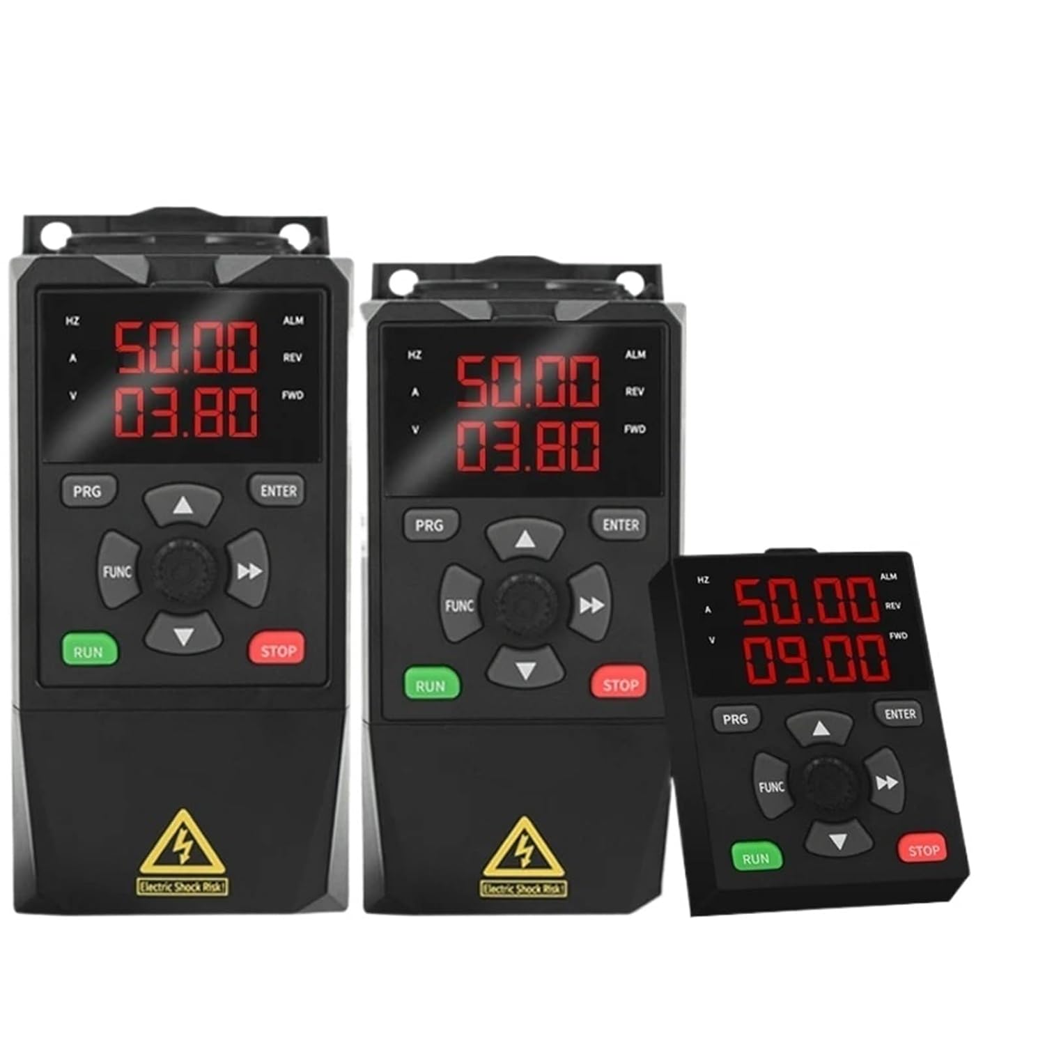 1pcs VFD 220V/380V 1Phase 3 Phase 0.75KW to 3KW LED Display Frequency Converter Adjustable Speed Drive Frequency Inverter(3.0KW,3PH to 3PH 380V)