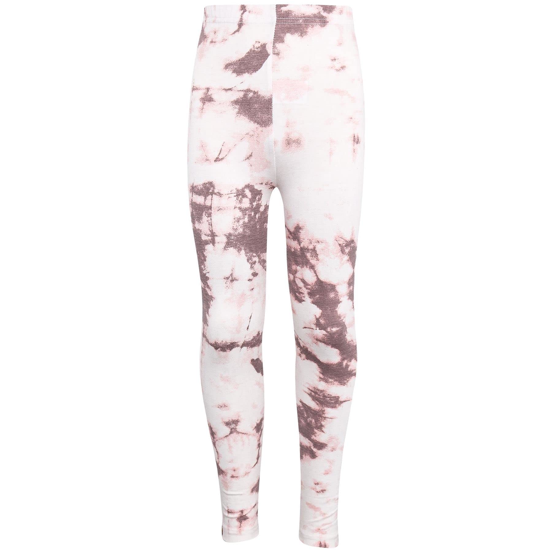 A2Z 4 Kids Girls Tie Dye Leggings Fashion Trendy - Tie Dye 250 Legging Rust 9-10