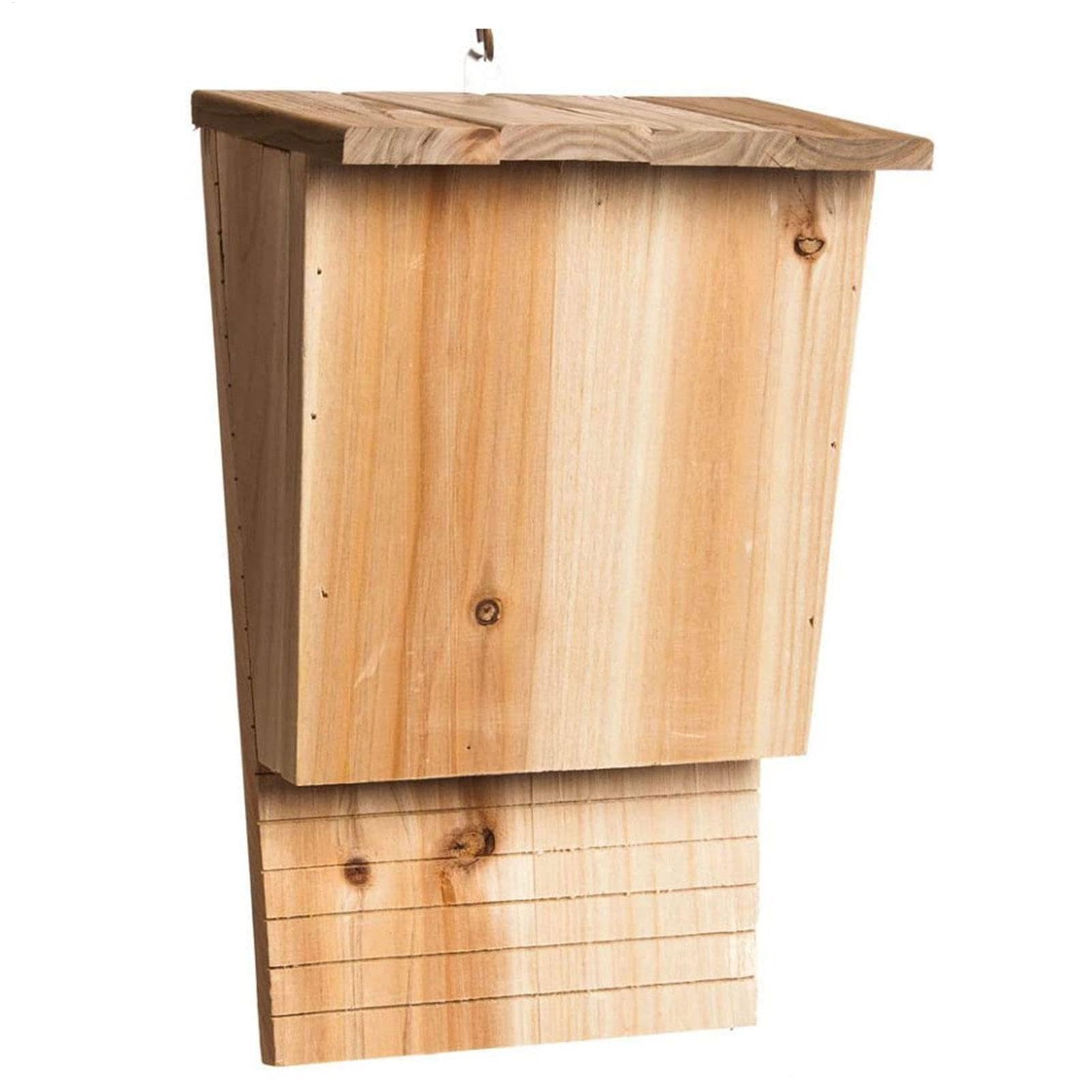 De Batería | Bat Nest Box Hecho A Mano | Caja De De Batallas No Tratada con Refugio Resistente A La Intemperie para Los Distritos De Verano E Invierno