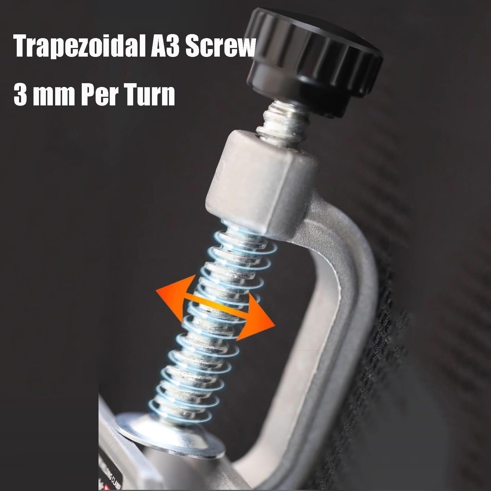 Aluminum Alloy Adjustable Tube Clamp Right Angle Fixture 10-180° Quick-Release Handle for Welding Woodworking