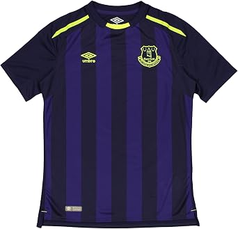 Umbro Premier League Everton 2017-2018 Third Kit Youth Boys Soccer Jersey, Ages 8 to 18