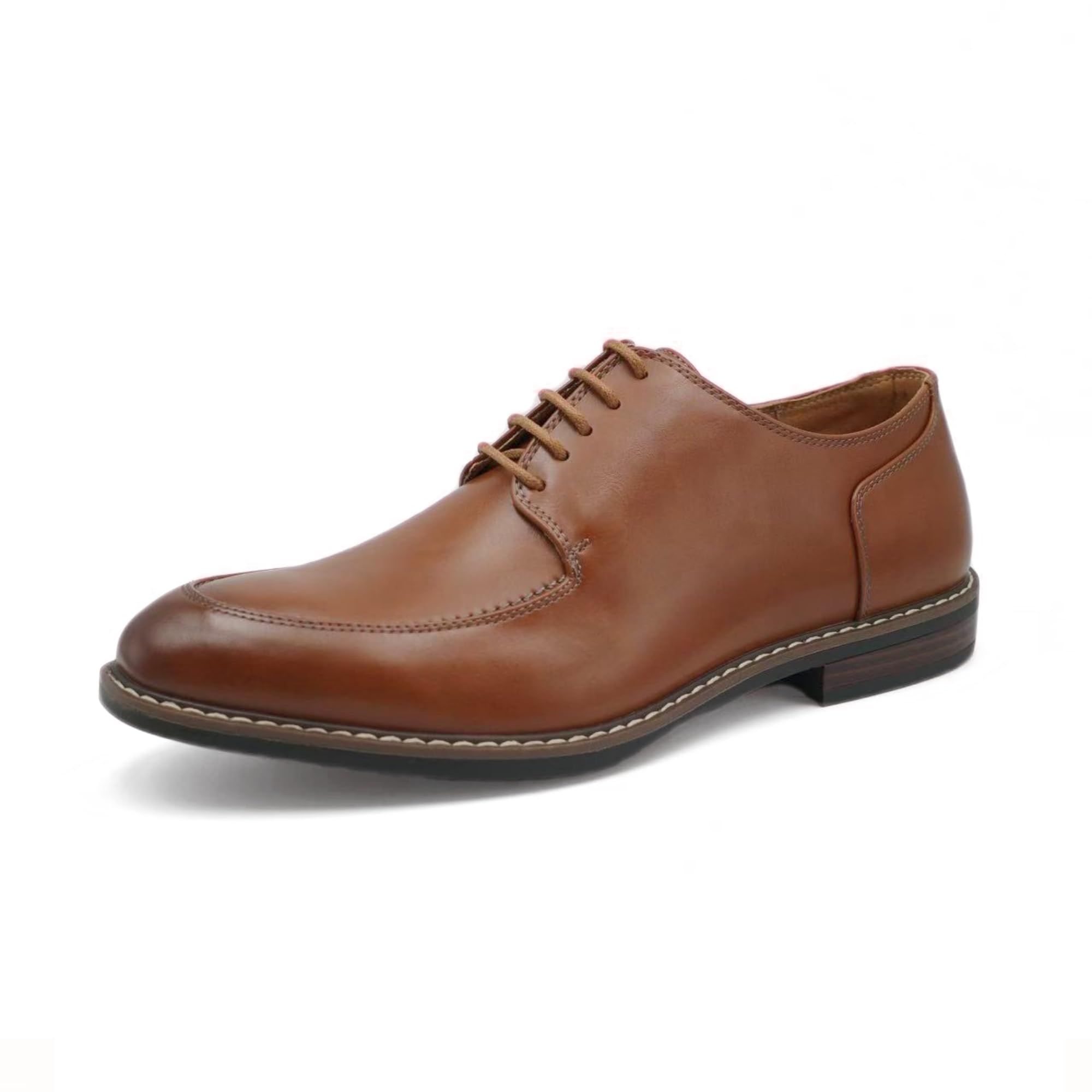 Finishing Sewing Mens Moc Toe Lace Up Oxford Dress Shoes