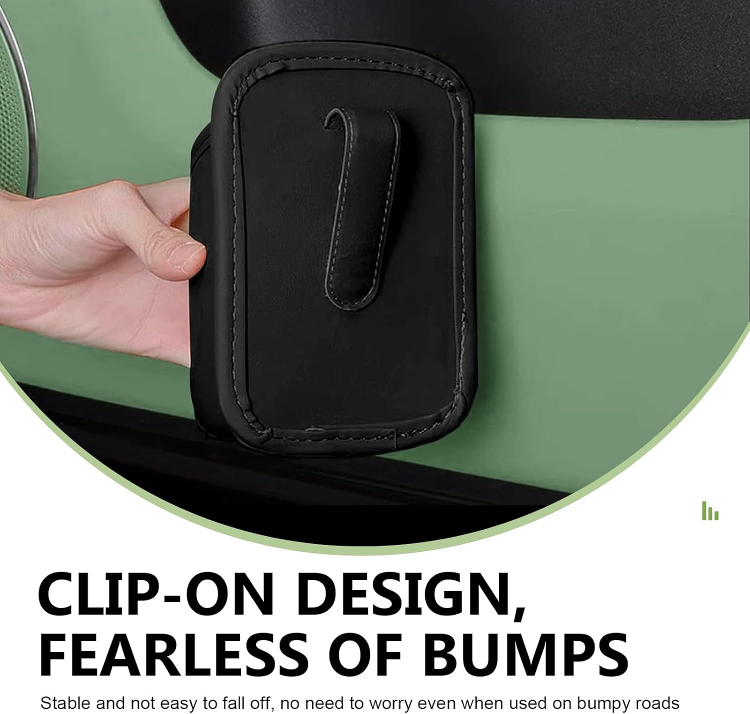 2 PCS Car Door Cup Holder, Clip On Storage Bag for Beverage Water Cup Mobile Phone, Multifunctional Waterproof Car Window Cups Holder, Universal Scratch-Resistant Backseat Storage Organizer - Image 4