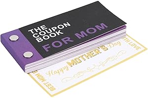 Thoughtful Birthday or Mother's Day Gift for Mom from Kids: Fun Coupon...