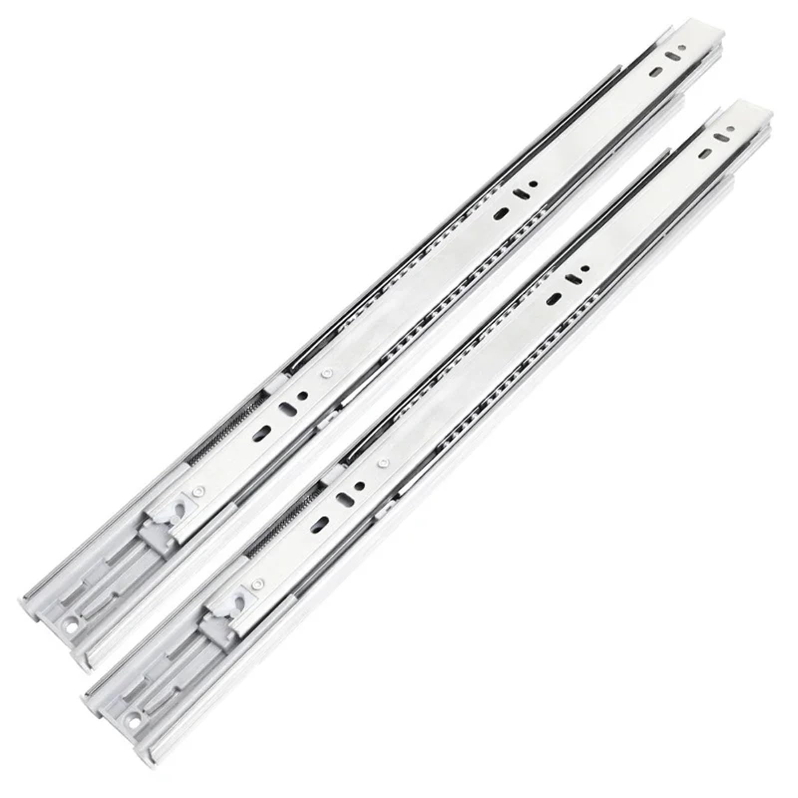 Glissières de tiroir d'excellence en acier inoxydable 40 cm | Amortisseur 45 kg