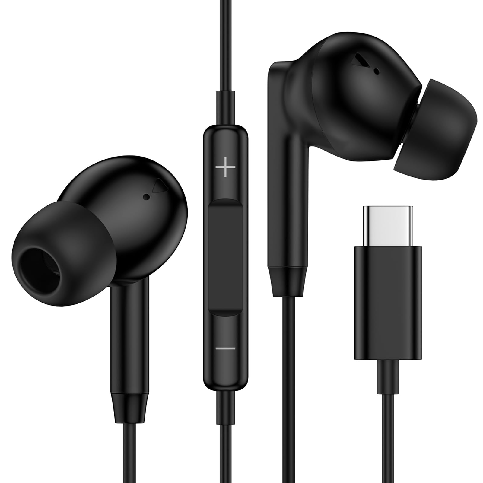 USB C Samsung Earbuds Wired for Samsung Galaxy S26 Ultra S25 Edge S24 Z Flip 7 Z Fold7 A17 A16 A26 A36 A56 A55 A35 A25 A15,in-Ear USBC Headphones