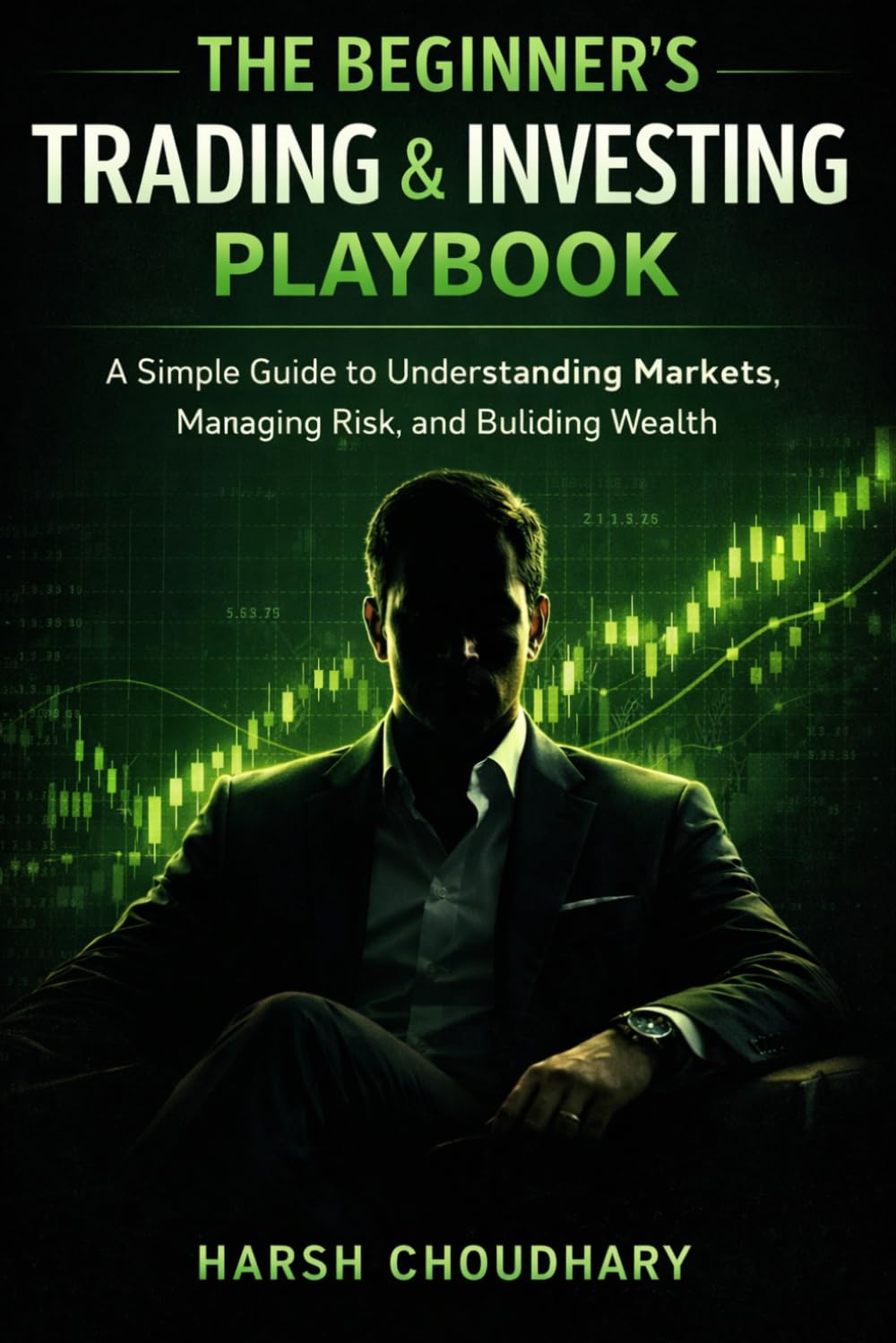 The Beginner’s Trading & Investing Playbook: A Step-by-Step Guide to Stocks, Charts, Risk Management, and Building a Long-Term Portfolio